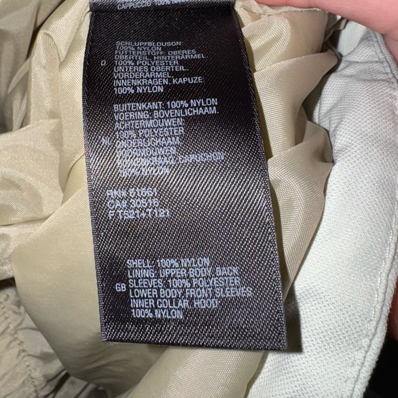 The North Face HyVent Varius Guide Jacket Parka Ivory Women’s Small - Picture 5 of 8